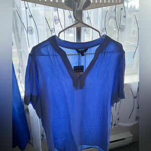Well Worn Royal Blue Blouse